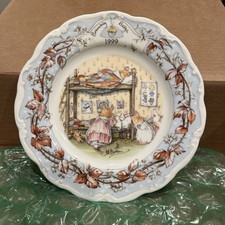 Royal Doulton Brambly Hedge 8  Plate  1999  Mint