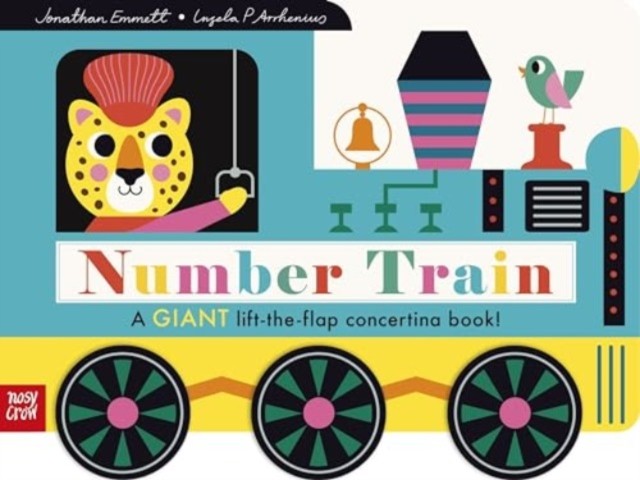 Number Train by Jonathan Emmett (Board book) - Image 5