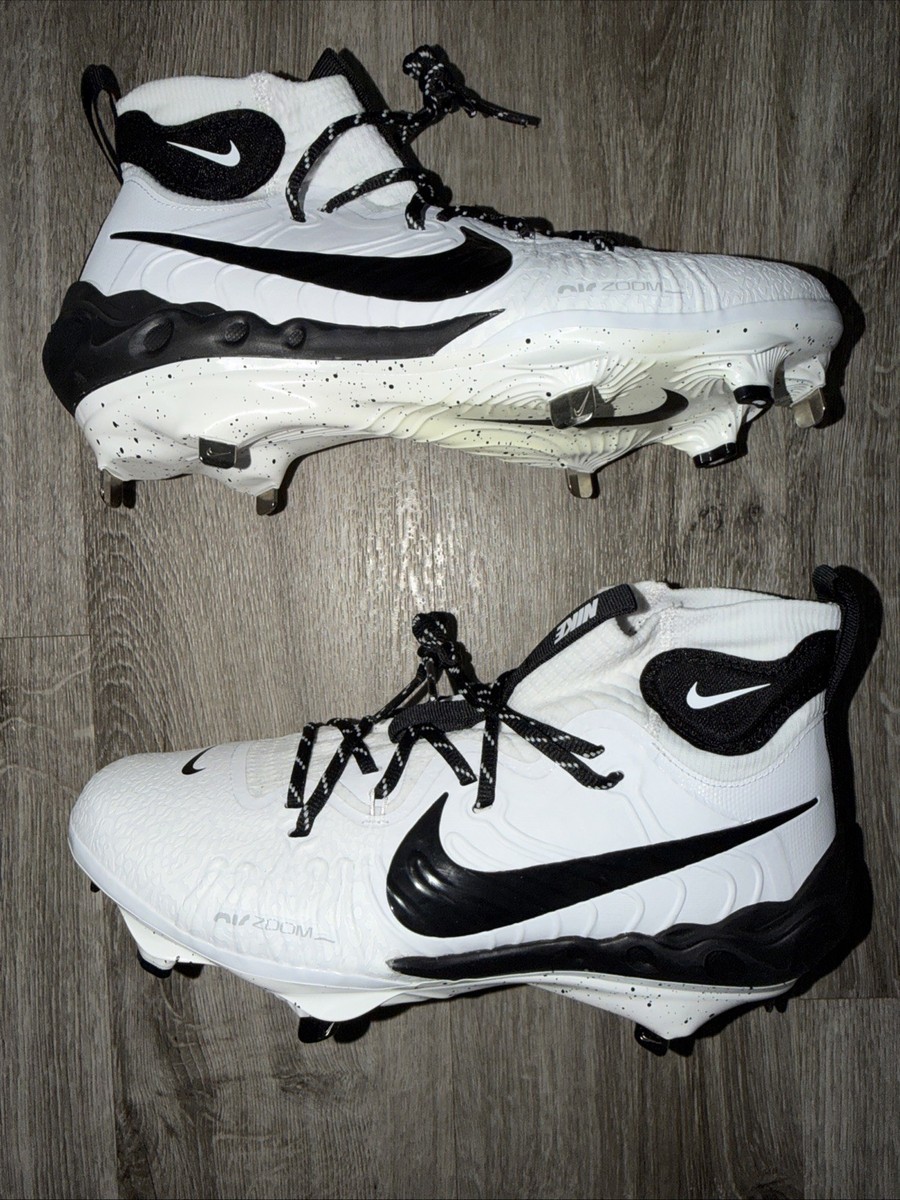 Nike Alpha Huarache NXT \'White Black\' DJ6517-107 Baseball size 13 Nike Alpha Huarache NXT White Black Baseball Cleats DJ6517  main image 3
