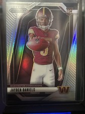 2024 Panini Prizm - Rookie Variations Jayden Daniels #17 Silver Prizm (RC)