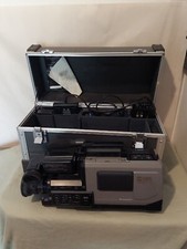 Panasonic AG-450 S-VHS Camcorder W/Case Power Cord  3 Batteries AS IS 