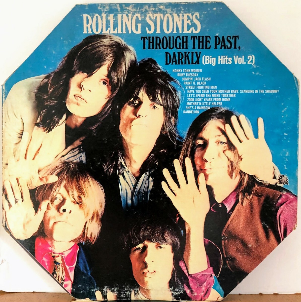 Rolling Stones Through The Past,Darkly* Vinyl LP London NPS