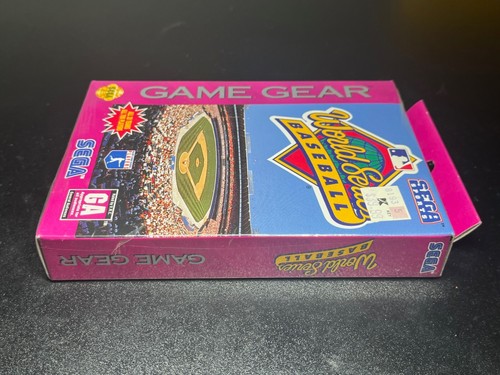 World Series Baseball Sega Game Gear (1993)🔥Nice Condition🔥Factory Sealed A23 - Picture 4 of 5
