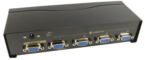 SPLITTER 4 PORT VGA 450MHZ - NLKVS-534A - 第 1/1 張圖片