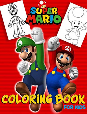 Galaxy Mario S-Super Mario Color Bk For Kids BOOK NEW ...