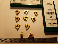 TOOL-FLO TNEB33NGL40W 187GP5C CARBIDE INSERTS, 10 PCS, MADE IN USA