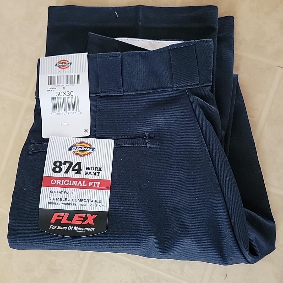 パンツ Dickies 874 Navy 30/30 Made in USA Men's Original 874 Work Pants - Dickies US