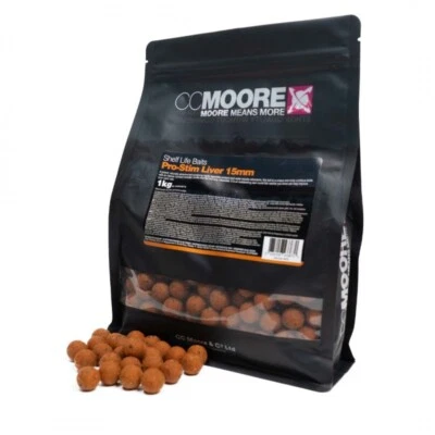 CC Moore Pro Stim Liver Boilie Range