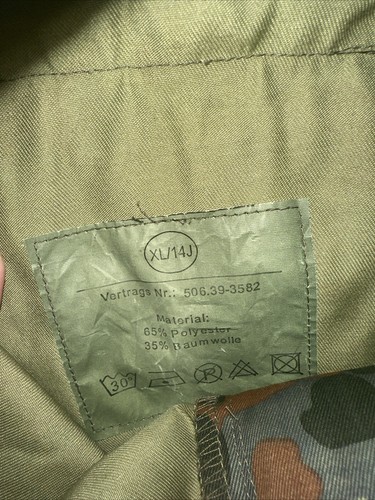 Camo Cargo BDU Hunting Pants Youth Size XL 14J Zips Into Shorts - Picture 4 of 7