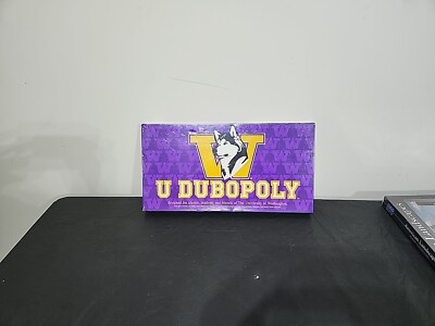 WASHINGTON HUSKIES W U DUBOPOLY Monopoly GAME New in Unopened Box Sealed