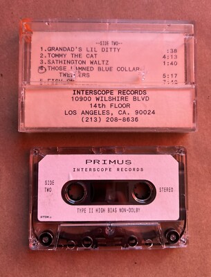 洋楽 I.F.A. Nothing But Famly DEMO TAPE Vintage Interscope Records PRIMUS radio station Demo Tape