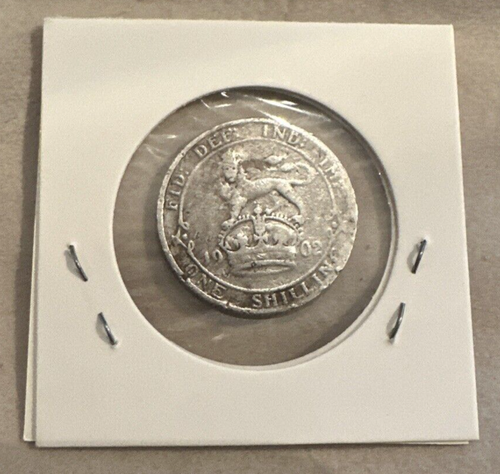 GREAT BRITAIN - KING EDWARD VII - 1 shilling 1902 - SILVER COIN - Picture 6 of 8