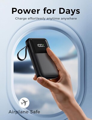 Power Bank, 22.5W Mini PowerBank 15000mAh (Input