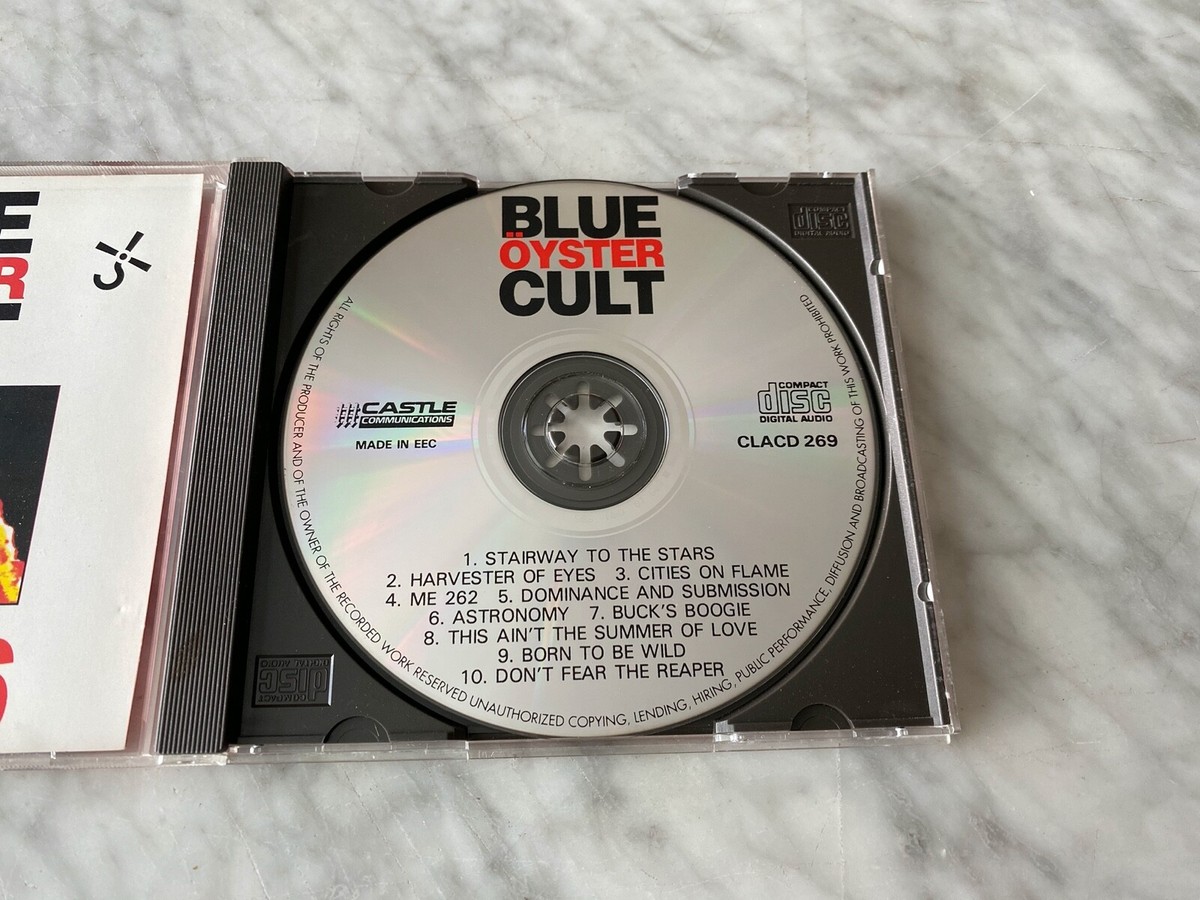 Blue Oyster Cult Live 1976 CD ORIGINAL MADE IN EEC 1991
