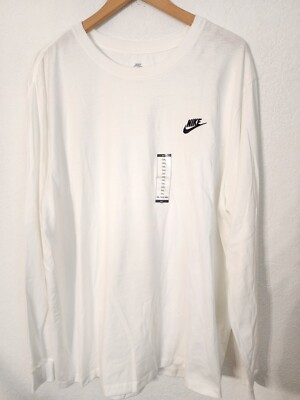 Nike Embroidered Logo Long Sleeve T-Shirt Size 4XL Men's NWT