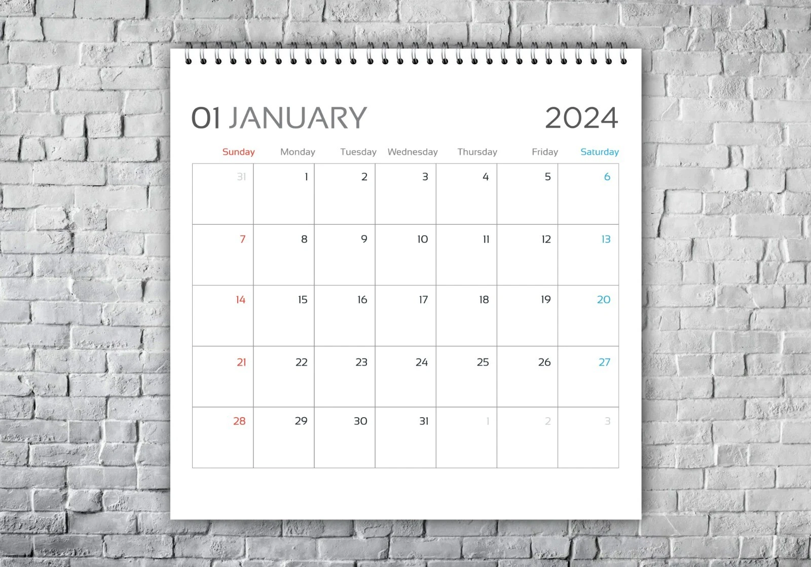 Wallen Western 2025 Wall Calendar