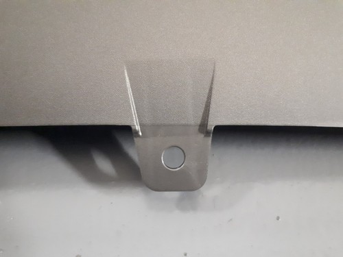Spoiler sci posteriore doppia cannula grigio iniettato Renault Arkana OEM 200... - Picture 6 of 13