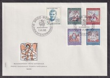Ersttag FDC Schweiz 1966 Pro Patria Heinrich Federer Joseph Maria
