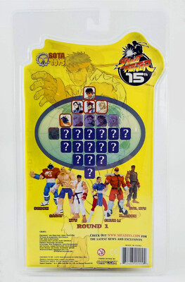 NEW STREET FIGHTER RYU CLASSICS WHITE GI SOTA TOYS ROUND 1 ACTION