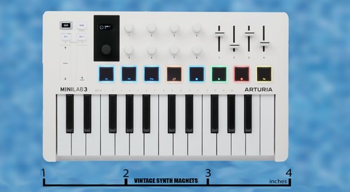 ARTURIA minibrute microbrute matrixbrute keylab DRUMbrute SYNTH fridge magnet - Picture 39 of 67