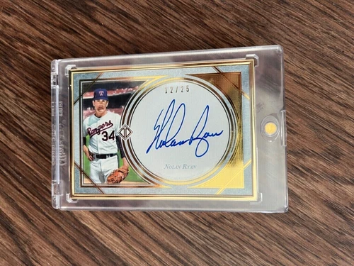 2018 Topps Transcendent- Nolan Ryan- Auto Autograph- Rangers- 12/25