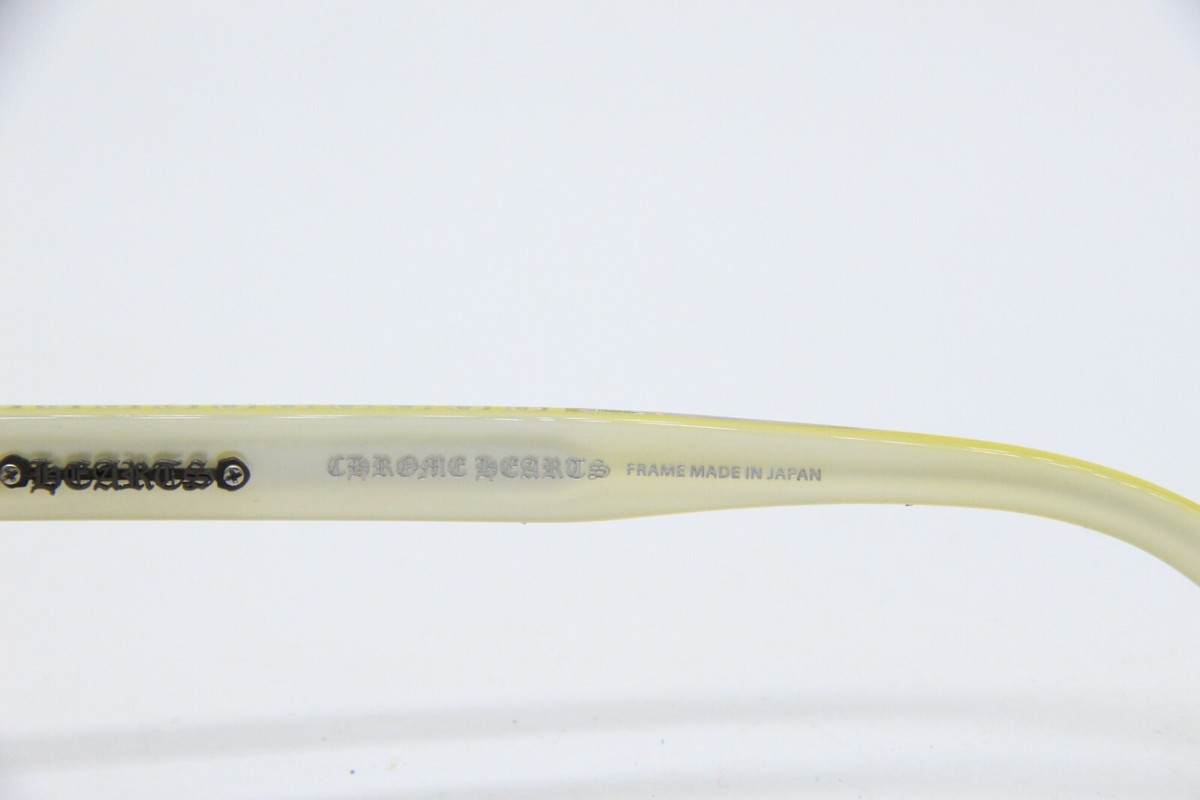 【新品 XXL】CHROME HEARTS Yellow CH Plus CHROME HEARTS CH Plus Square Diamond 10 stone No. 18 (58