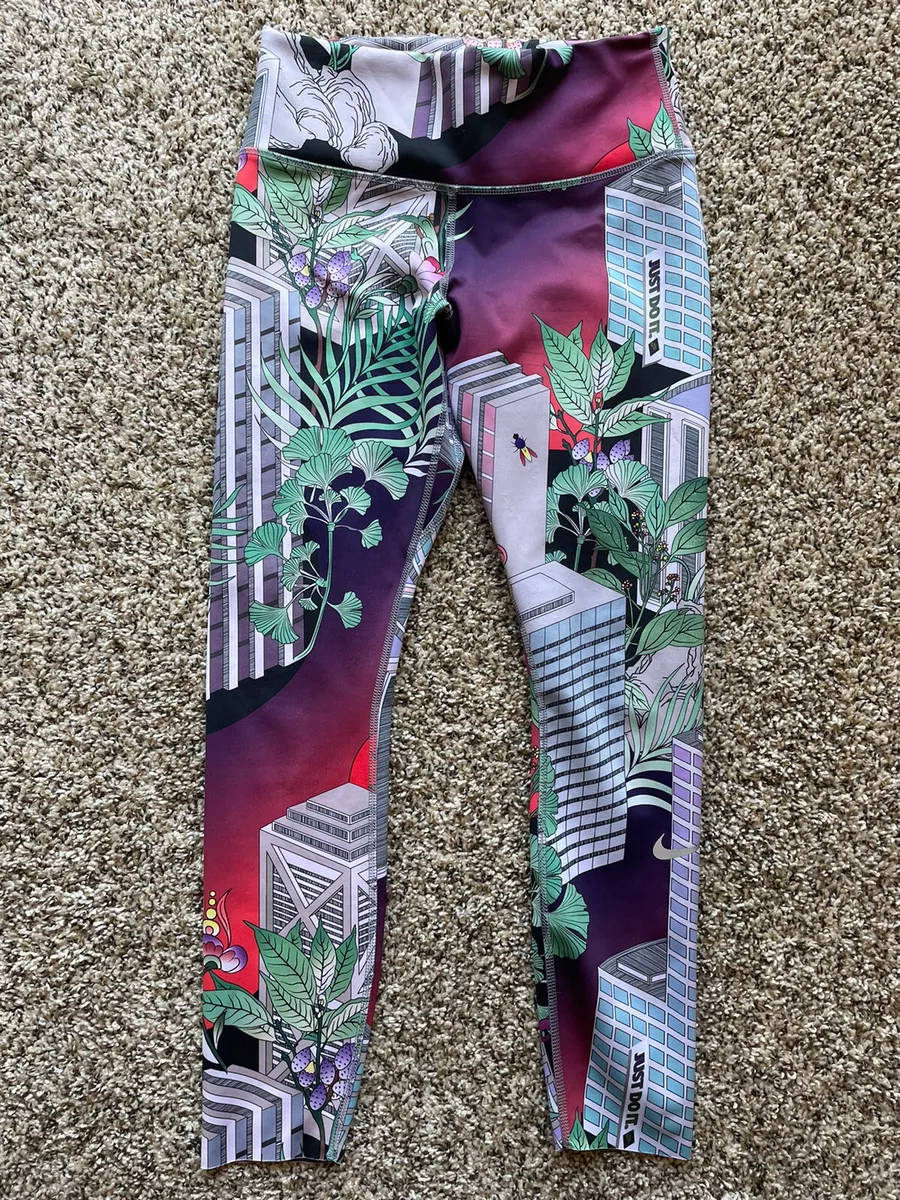 Nike Epic Lux Printed Running Tights Women's - CJ2247 644 Small