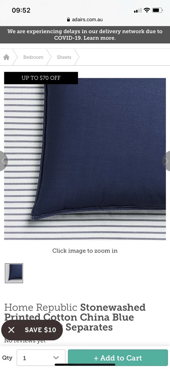 Adairs hot sale pillow cases