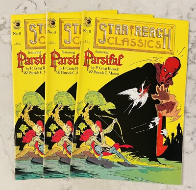3 - Star Reach Classics No 6 August 1984 Eclipse Comics featuring Parsifal