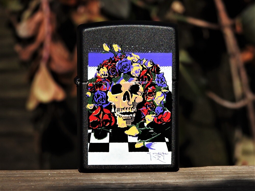 Stanley Mouse Timeless Zippo Lighter - The Grateful Dead - Rock