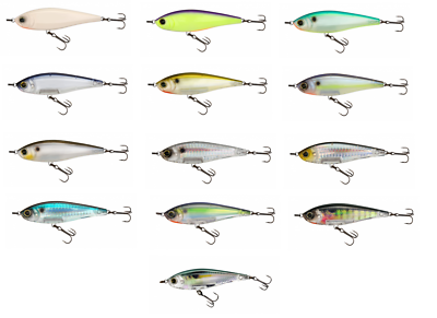 Yo-Zuri R1447-BN Esche 3Db Twitchbait (SS) 90mm 3-1/2 – Affondamento Lento, Colore Osso