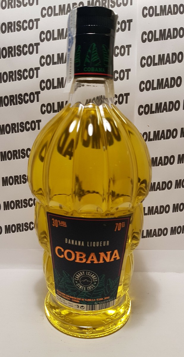 Cobana コバナ バナナリキュール 1000ml 30% カナリア諸島 希少 COBANA BANANA LIQUEUR 70cl 30% CANARIAS CANARY ISLANDS LICOR DE