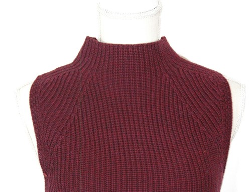 Maglione donna Artisan NY rosso malva senza maniche pullover cotone taglia small - Foto 2 di 11