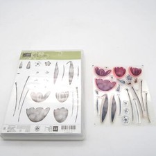 Stampin' Up Tranquil Tulips Stamp Set Retired card making scrapbooking