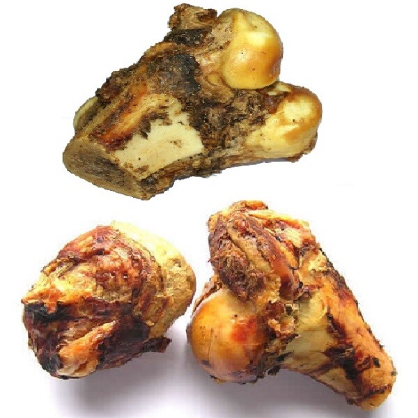 ROASTED KNUCKLE BONES x2, x5 or x20 Quality Roast Natural Dog Treats