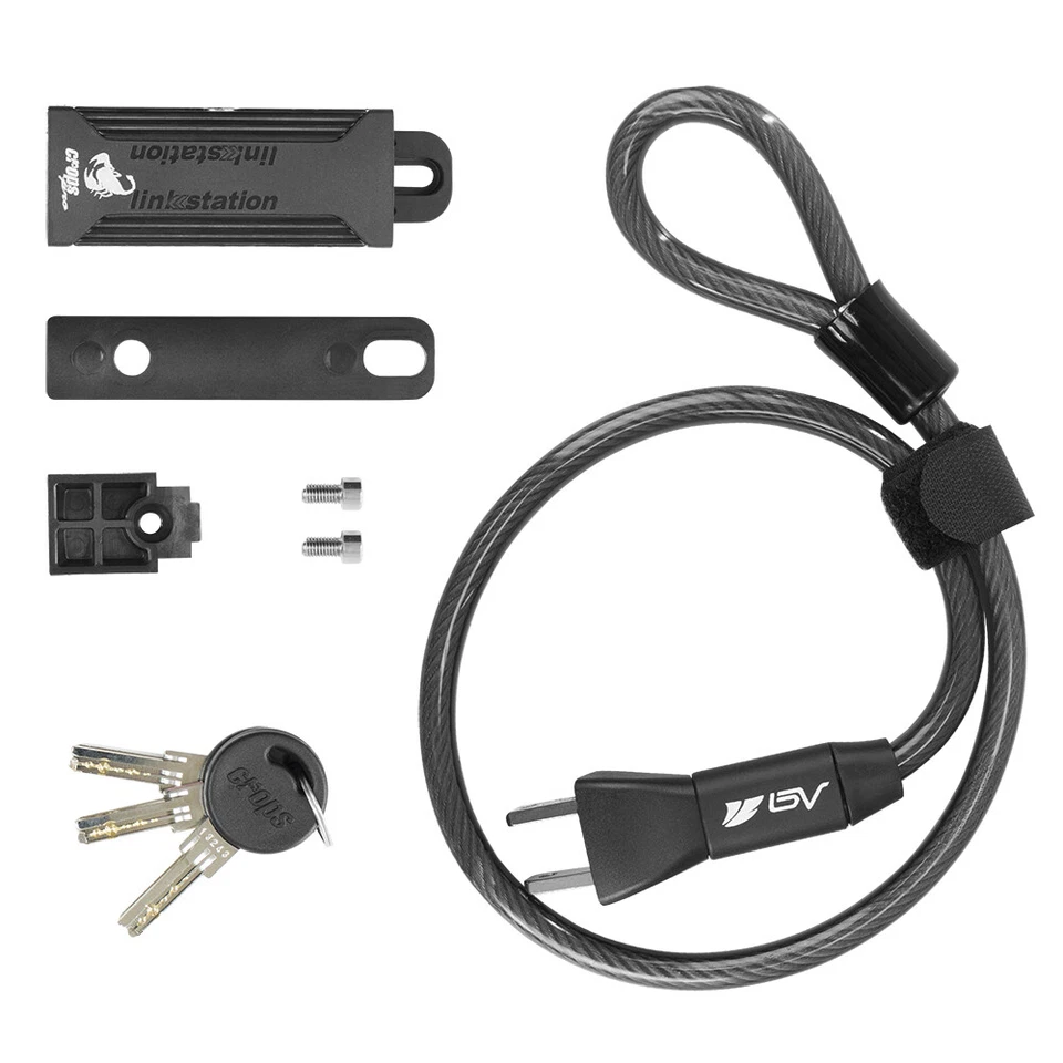 BV Bike Cable Lock Anti-Theft Security Double Lock 3 Key Coiling Made in Japan - Image 4 of 4