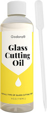 4Oz Glass Cutting Oil Is Used for Cutting Stained Glass, Glass Bottles, Tiles an