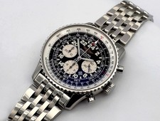 BREITLING NAVITIMER COSMONAUTE KLASSIKER NAVITIMERBAND REF.: A22322 PAPIERE/BOX