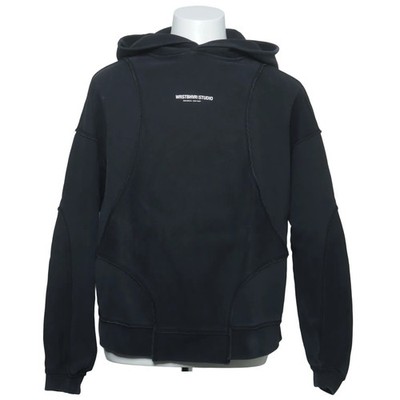 WRSTBHVR Studio, Kapuzenpullover, Größe: XXS, Schwarz, Baumwolle, Einfarbig #FdE