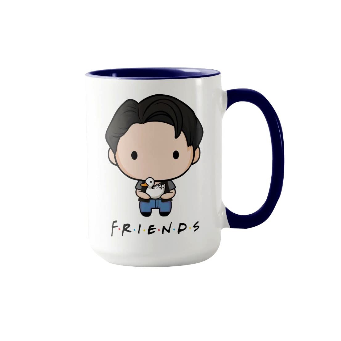 FRIENDS Chibi Joey Mug (One Size) (White/Blue/Navy)