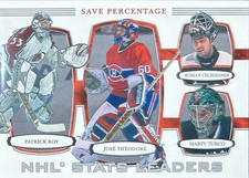 2002-03 In the Game Be A Player First Edition - NHL Stats Leaders Patrick...