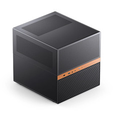 JONSBO N6 Black NAS ITX Case 9 Disk Bays Aluminum SFX PSU Support