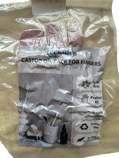 10pcs Castor Oil Pack Wrap For Finger Soft Cotton Finger Castor Oil Sleeve Care
