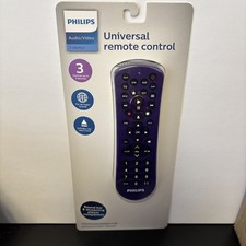 Philips Universal Remote Control SRP2013B/27 Purple - 3 Device Brand New