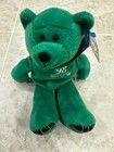 LIMITED TREASURES NFL EDITION NY JETS '98 KEYSHAWN JOHNSON #19 GREEN BEANIE BEAR — photo 1
