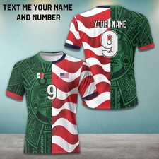 Personalized Mexico 2026 Custom Name Soccer Jersey Gift for Fan Men Women OS533