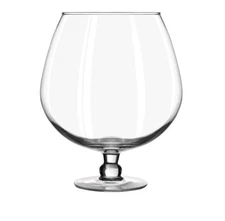 Libbey Crisa 11"  X Large Grande 256oz Glass Brandy Snifter