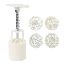 Mooncake Molds Mooncake Moulds Hand Pressure Plastic Material Baking Accessories