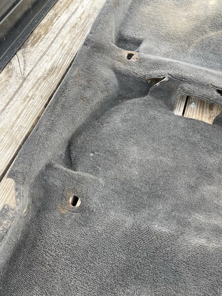 Alfombra interior cabina Lexus IS300 2001-2005 genuina piso principal negra OEM Foto 4 de 4