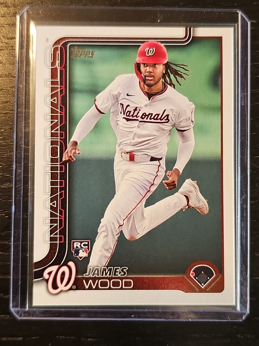 2025 Topps Series 1 - James Wood #181 (RC)